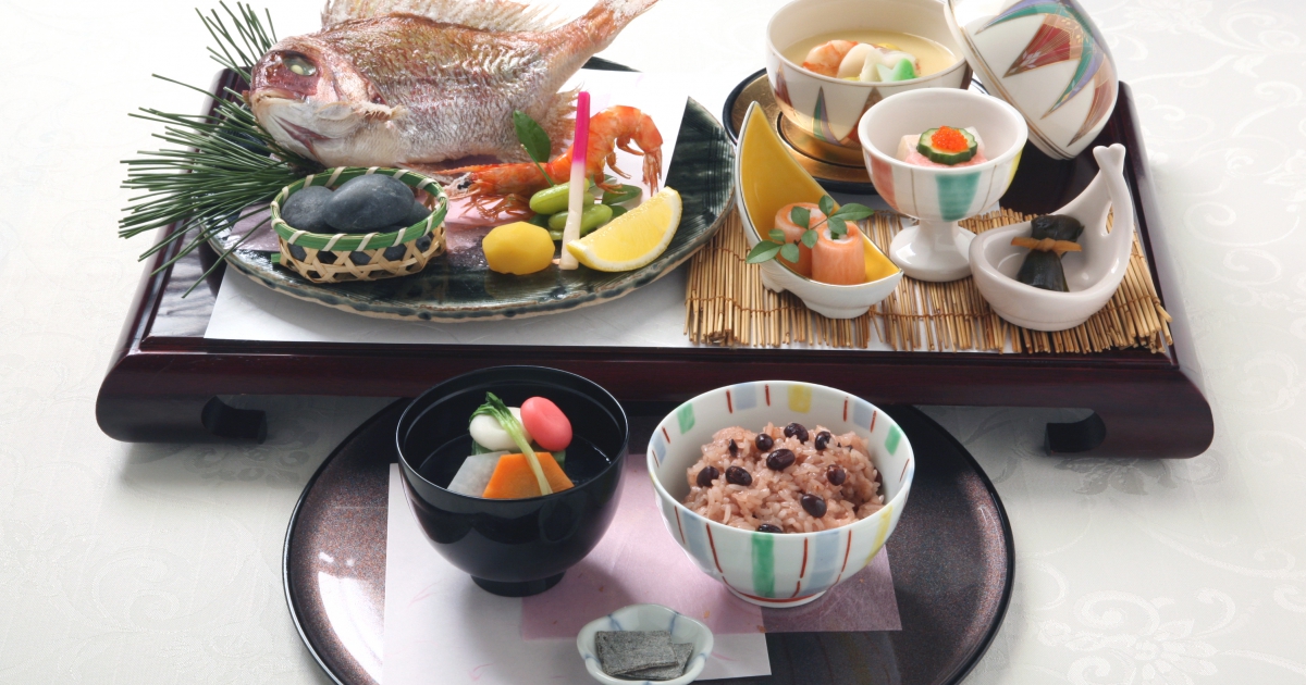 お食い初めならお任せ下さい 和食堂 花綴 ホテル大阪ガーデンパレス