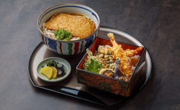 麺御膳天丼